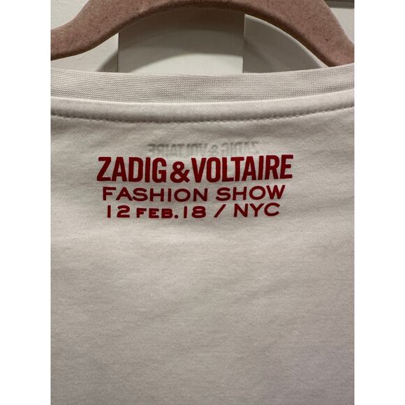Zadig & Voltaire x Micol Sabbadini Skinny Love Tshirt Size - Picture 5 of 5